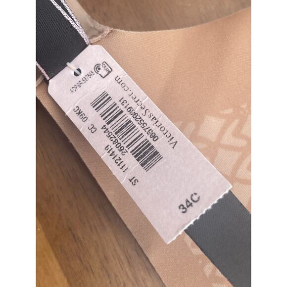 Victoria’s Secret 34C Tan Convertible Push Up Bra - Picture 11 of 13